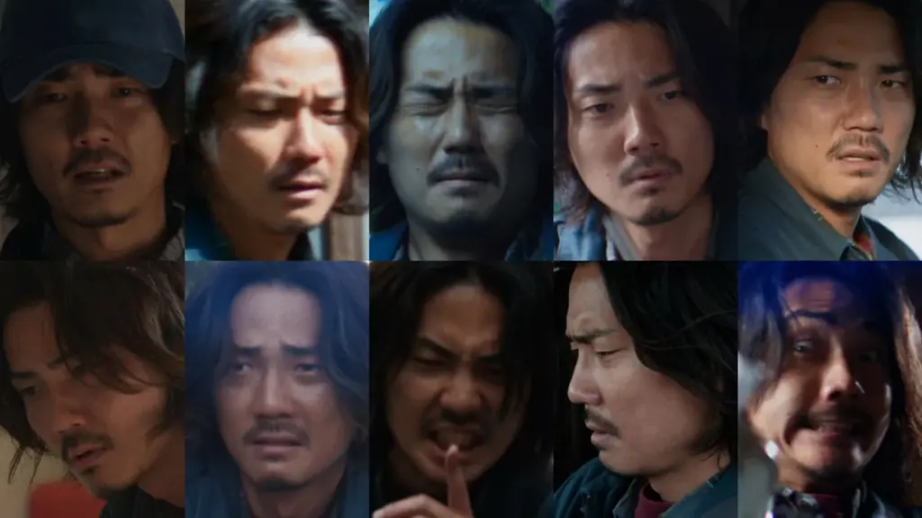 8月28日公開『見えない娘』父の眉間カット12点