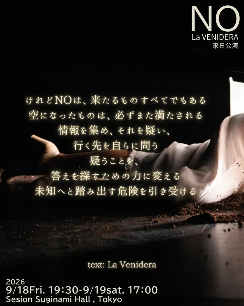 【MAX賞3冠・日本初演】スペイン舞踊の未来を切り拓くLaVENIDERA『NO』、東京で2公演――映画『ラ・アルヘンティーナ』は入場無料で上映 画像 8
