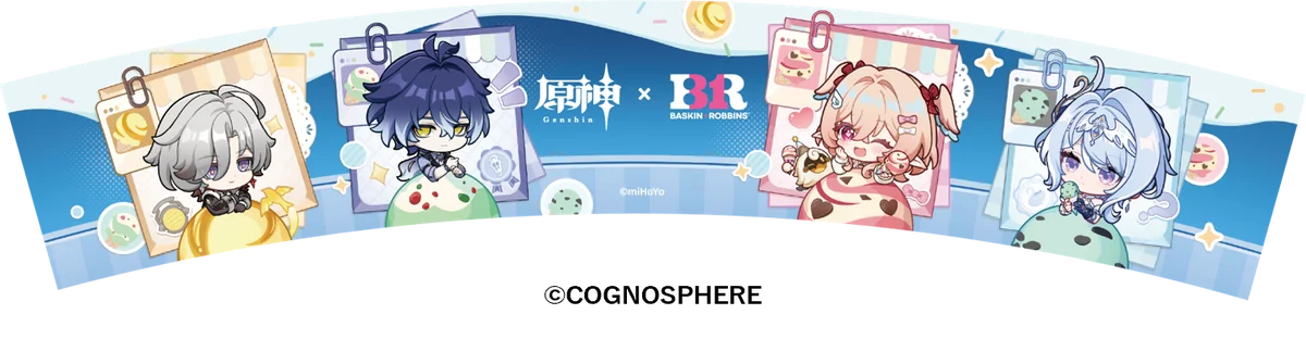 原神×サーティワン 初コラボレーション！モバイルオーダー限定商品発売 画像 7