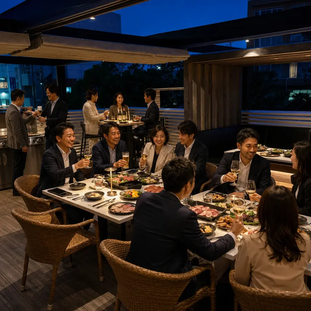静岡黒毛和牛サーロインをラグジュアリーな貸切屋上BBQで堪能 画像 4