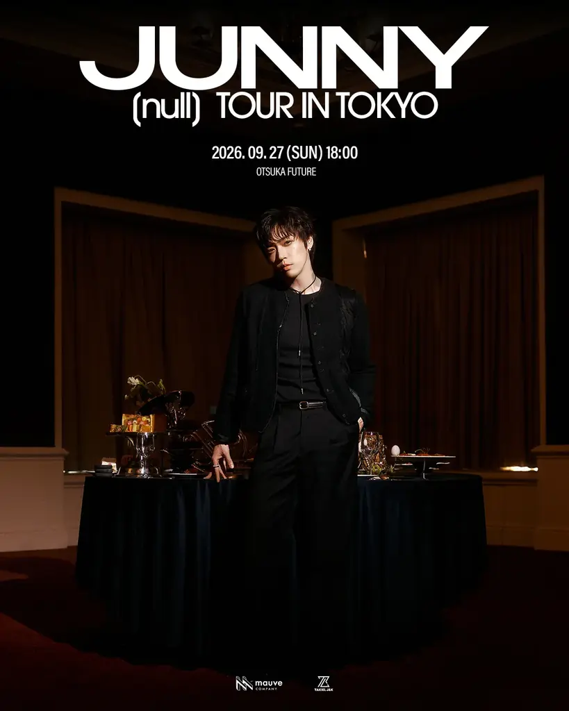 JUNNY初来日単独公演が決定　9/27東京で生歌体験
