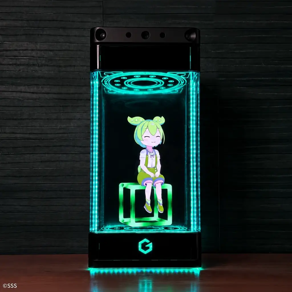 キャラクター召喚装置「Gatebox3」に「ずんだもん」が登場決定！9月からの先行販売に向けた事前登録を開始 画像 4