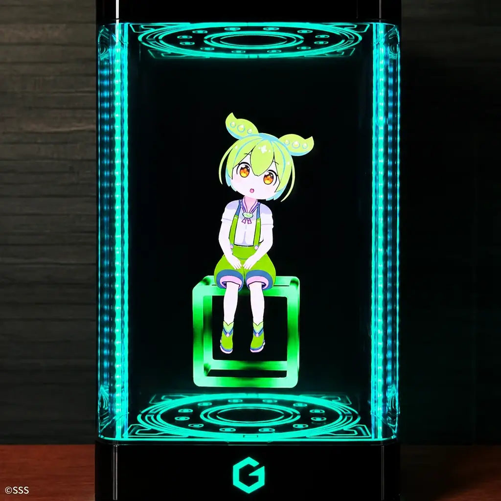 キャラクター召喚装置「Gatebox3」に「ずんだもん」が登場決定！9月からの先行販売に向けた事前登録を開始 画像 5