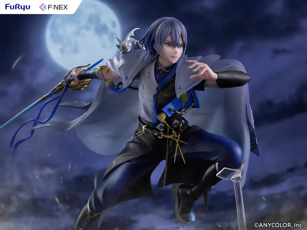 「にじさんじ」の人気VTuber小柳ロウが風を切り疾走するオリジナルポーズでフィギュア化！フリューの高品質ホビーブランド『F:NEX』より『小柳ロウ 1/7スケールフィギュア』 画像 2