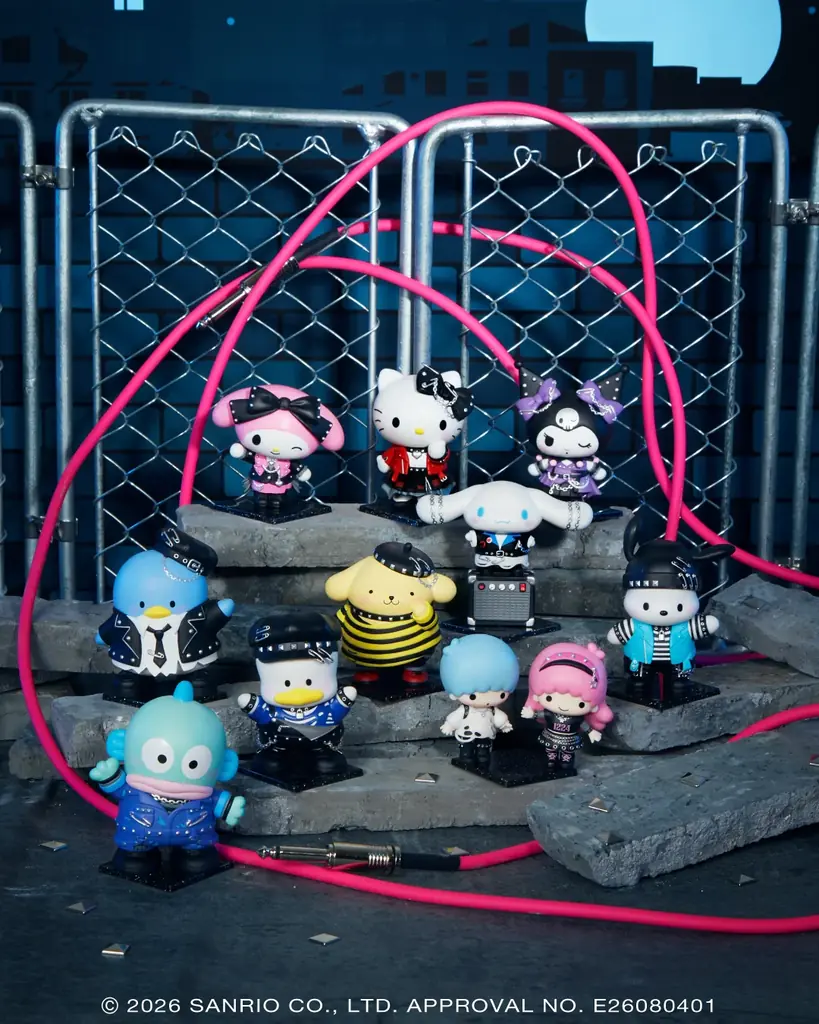 キュートな「パンクロック」がテーマのサンリオキャラクターズが大集合！Happyくじ『Sanrio characters PUNKS Party 〜Halloween2026〜』 画像 16