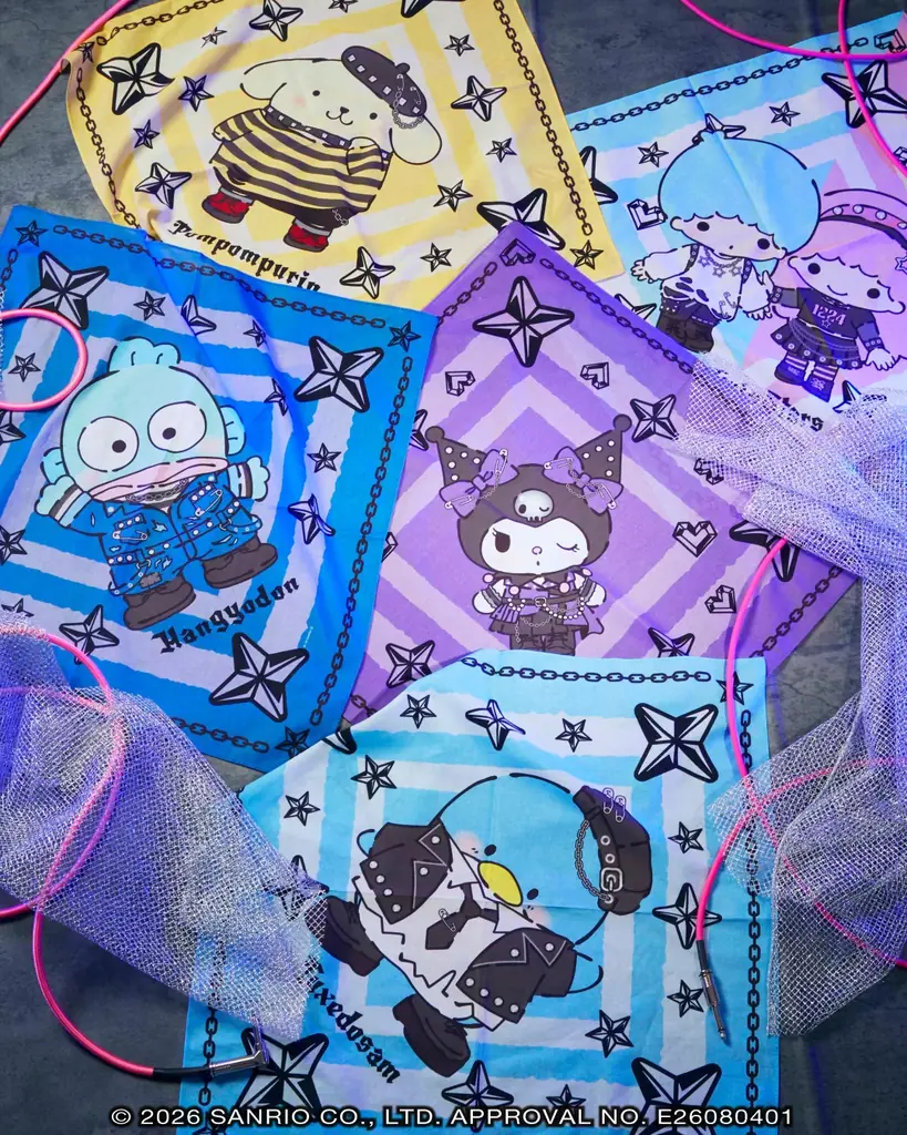 キュートな「パンクロック」がテーマのサンリオキャラクターズが大集合！Happyくじ『Sanrio characters PUNKS Party 〜Halloween2026〜』 画像 19