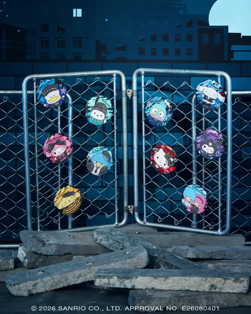 キュートな「パンクロック」がテーマのサンリオキャラクターズが大集合！Happyくじ『Sanrio characters PUNKS Party 〜Halloween2026〜』 画像 21
