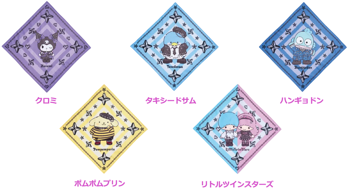 キュートな「パンクロック」がテーマのサンリオキャラクターズが大集合！Happyくじ『Sanrio characters PUNKS Party 〜Halloween2026〜』 画像 8
