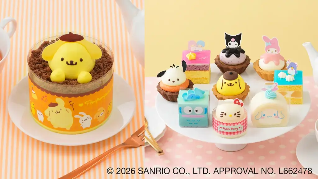 8/28発売 ポムポムプリンのプリン風ケーキ登場