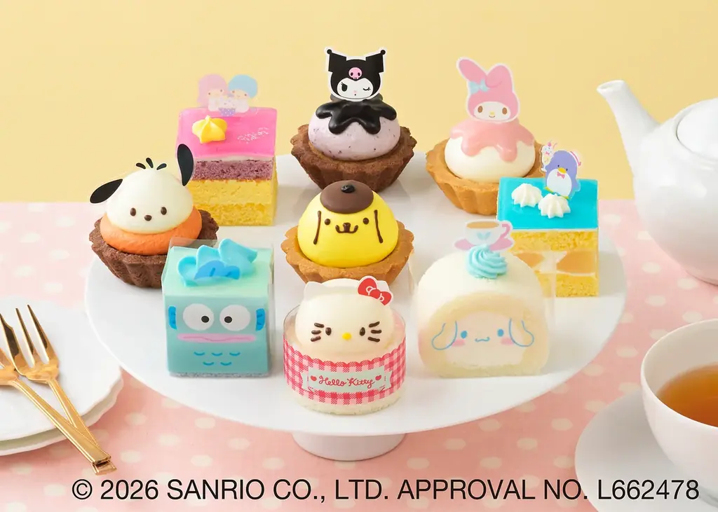 【銀座コージーコーナー】ポムポムプリンをイメージしたケーキが初登場！サンリオキャラクターズのプチケーキとともに8月28日から発売 画像 4