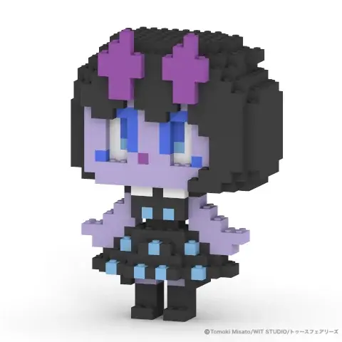 『キャンディーカリエス』×ミタクルブロック、アメとカリエスが組み立てて楽しむドット絵調のコラボフィギュアが登場！ 画像 12