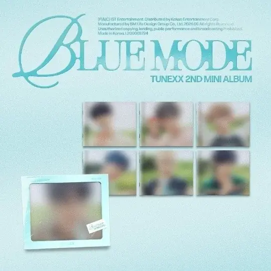 韓国発の新星ボーイズグループTUNEXX、待望のカムバック！2ND MINI ALBUM「BLUE MODE」リリース、10月に東京でリリースイベント開催決定！ 画像 3