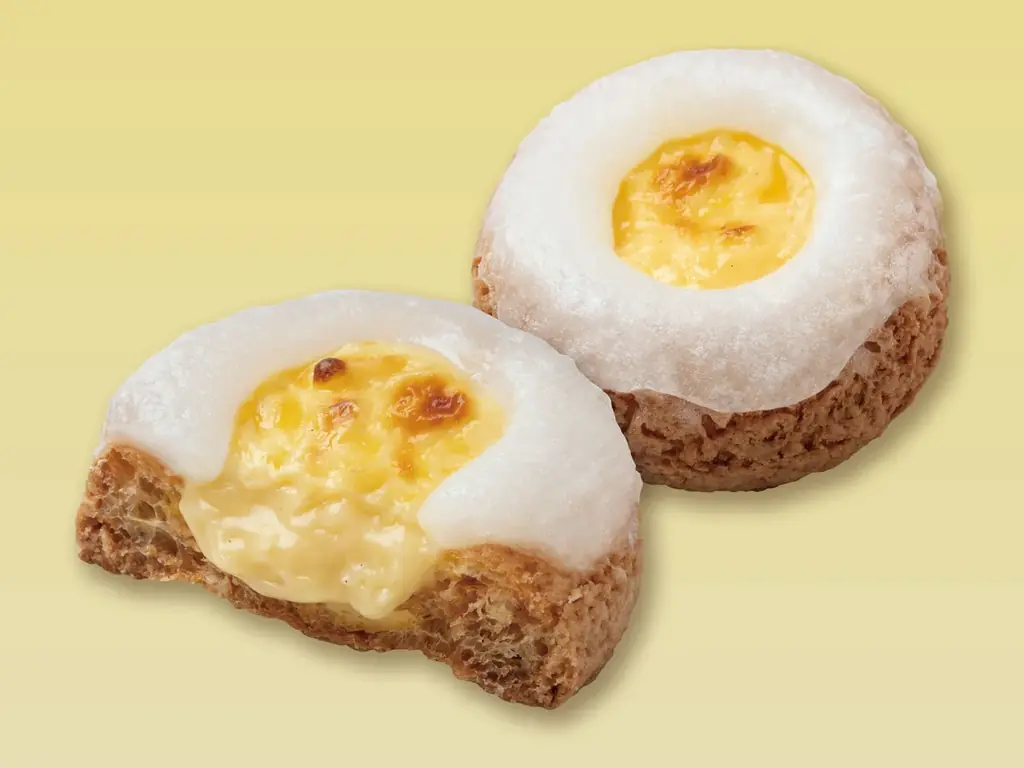 昨年完売続出「もちっ！ザクッ！とろり。」の新食感、ビアードパパの“月見シュー”が9月1日登場！声優・榊原優希さんが1人3役を熱演。限定コンテンツと連動した新しいお月見体験 画像 2