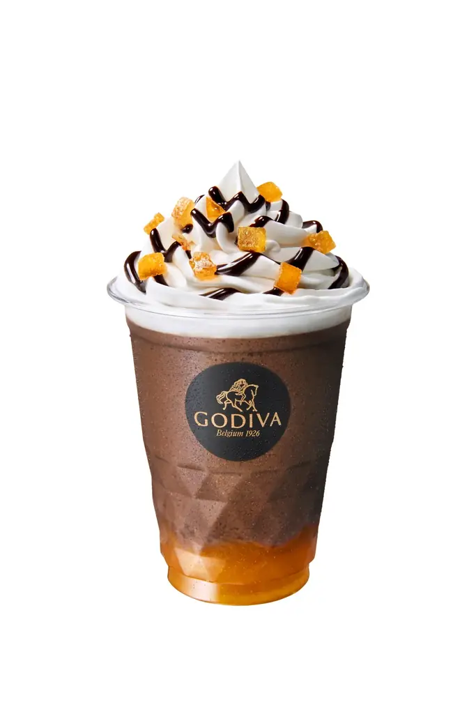『せとか』を使用した、ゴディバのチョコレートドリンクとソフトクリームが登場「ダークチョコレート せとか オランジェ ショコリキサー」「ダークチョコレート せとか オランジェ ソフトクリーム」 画像 2