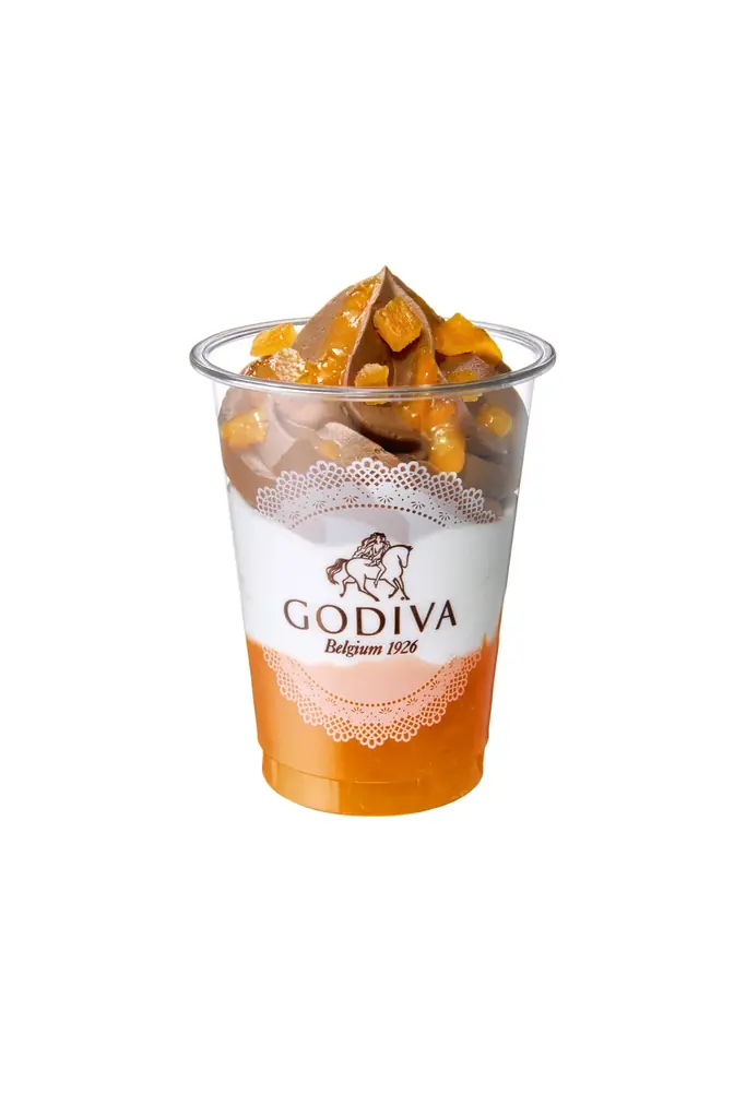 『せとか』を使用した、ゴディバのチョコレートドリンクとソフトクリームが登場「ダークチョコレート せとか オランジェ ショコリキサー」「ダークチョコレート せとか オランジェ ソフトクリーム」 画像 3