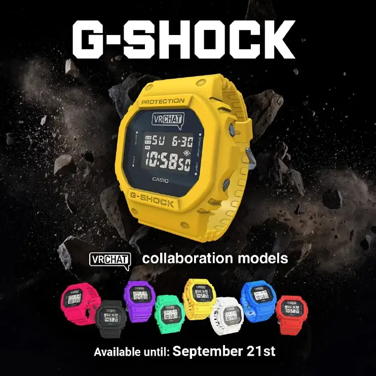 G-SHOCK VRChatコラボ