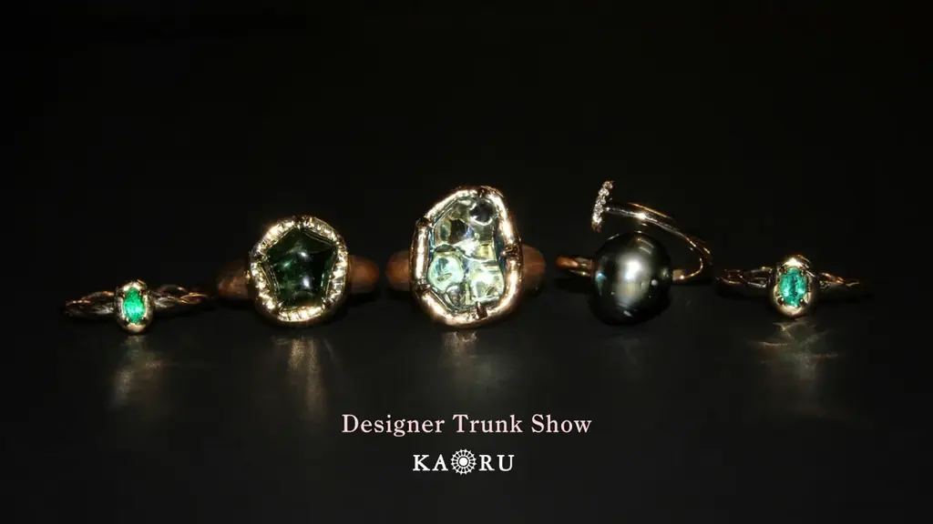 8/29開催｜KAORU新作オートクチュールリング展