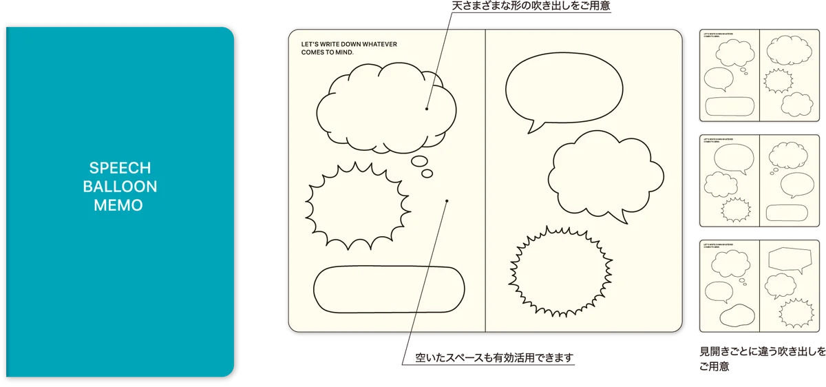 思いついた瞬間を逃さない、ウェアラブルなノート「LACONIC®︎SnapNotes」が新発売 画像 14