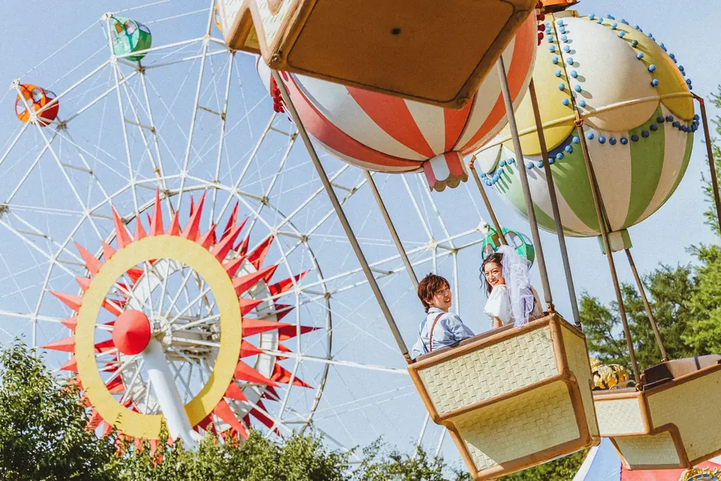 映えるレトロが熱い！遊園地ロケーションで叶える「映画のヒロイン風」ウェディング撮影が新登場。 画像 2