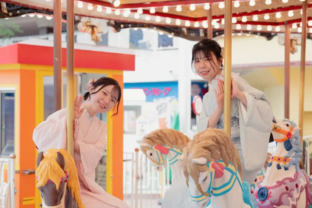 “着物×遊園地”で特別な一日を！着物で入園無料、平日はアトラクション内で撮影も『花やしきの着物割2026』 画像 4