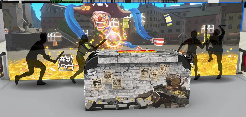 「ONE PIECE PIRATES CRISIS(ワンピース パイレーツ クライシス)」 トンデミ平和島にて　10月9日(金)稼働開始！ 画像 3