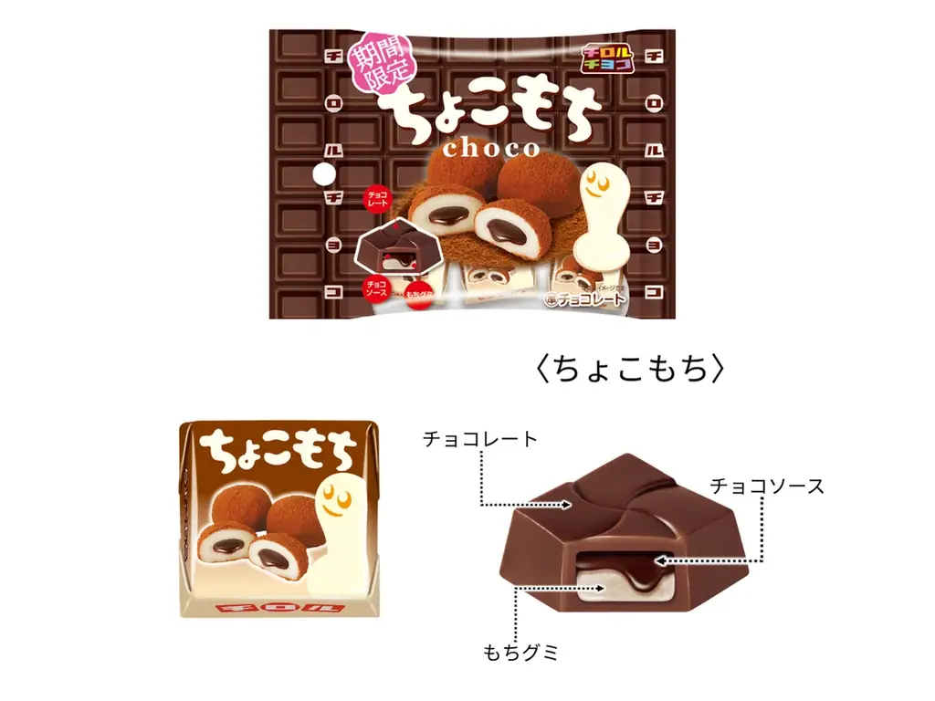 もちもち食感がクセになる！「ちょこもち」と「きなこもち」が登場！ 画像 3