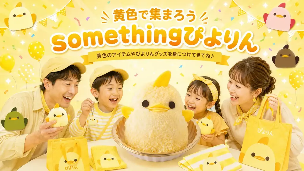 10月25日開催｜ぴよりん店で黄色コーデ割引キャンペーン