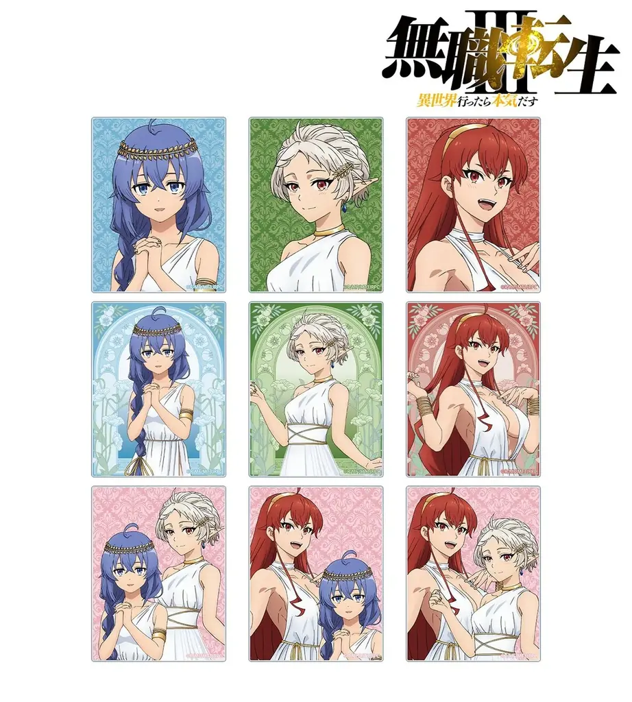 アニメ「無職転生Ⅲ ～異世界行ったら本気だす～」の描き下ろし 女神ver. トレーディングアクリルカードなどの受注を開始！！アニメ・漫画のオリジナルグッズを販売する「AMNIBUS」にて 画像 3