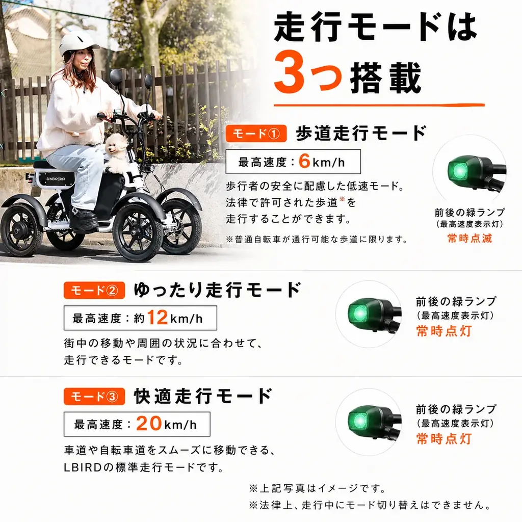 特定小型原付4輪モデル「LBIRD」をもっと便利に。豪華オプション３点プレゼント、さらに全国送料無料となる期間限定キャンペーンを9月3日まで実施 画像 11