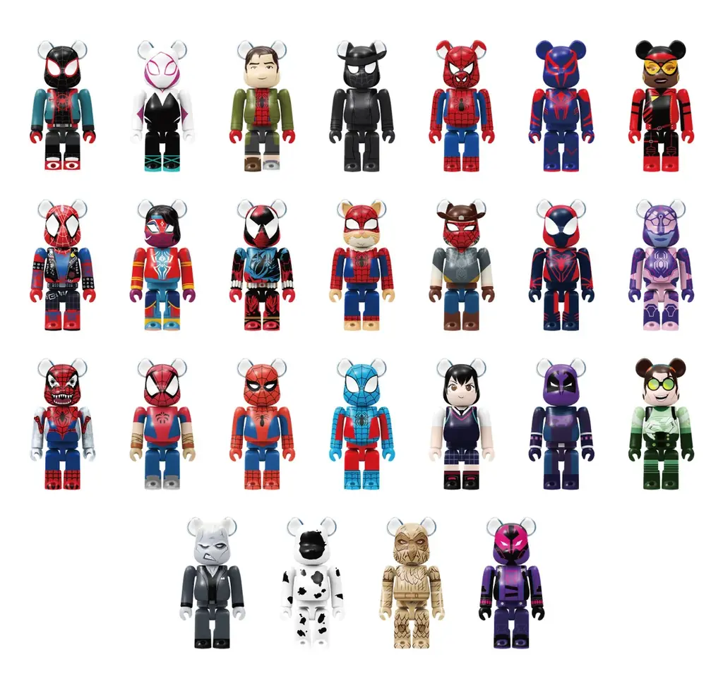 MARVEL 『SPIDER-MAN: SPIDER-VERSE』/ Happyくじ「BE@RBRICK」ホビーショップ、書店などにて 2026年9月から順次発売開始！ 画像 5