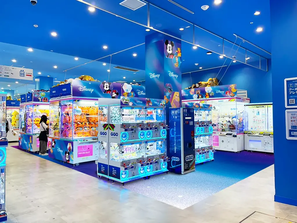 8月28日からGiGO池袋・道頓堀にディズニー専用コーナー