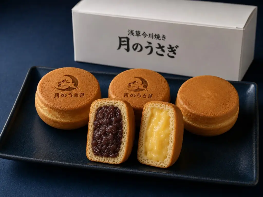 【群馬初出店】昭和25年創業・老舗の極上餡で作り1日3,000個販売する浅草今川焼き「月のうさぎ」がイオンモール高崎に2026年9月4日（金）期間限定で出店します。 画像 4