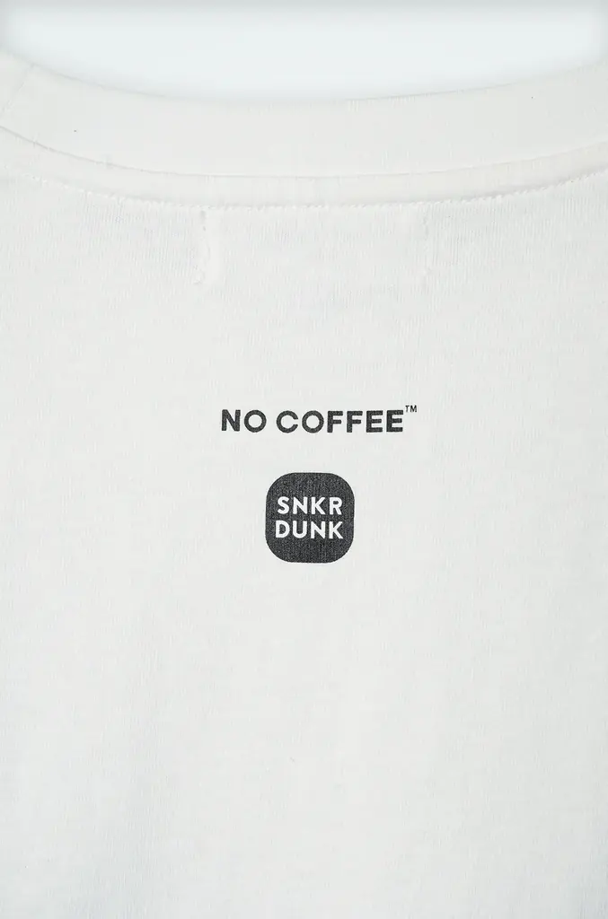 スニダン、「NO COFFEE」と初のコラボレーションを発表。Tシャツやソックスなど全8アイテムを発売 画像 8