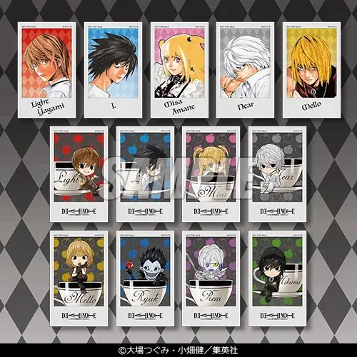 漫画『DEATH NOTE』より、原作イラストや新規描き起こしイラストを使用したオンラインくじが登場！ 画像 17