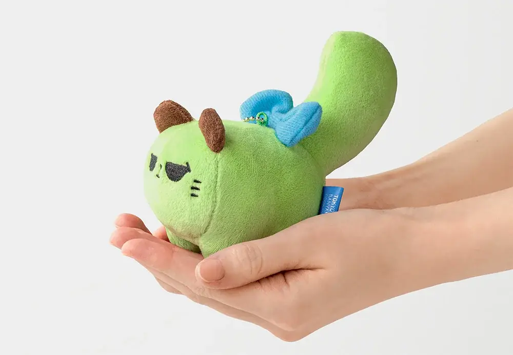 9月1日発売　東京ばにゃ奈新キャラ「まっちゃ」ぬいぐるみ