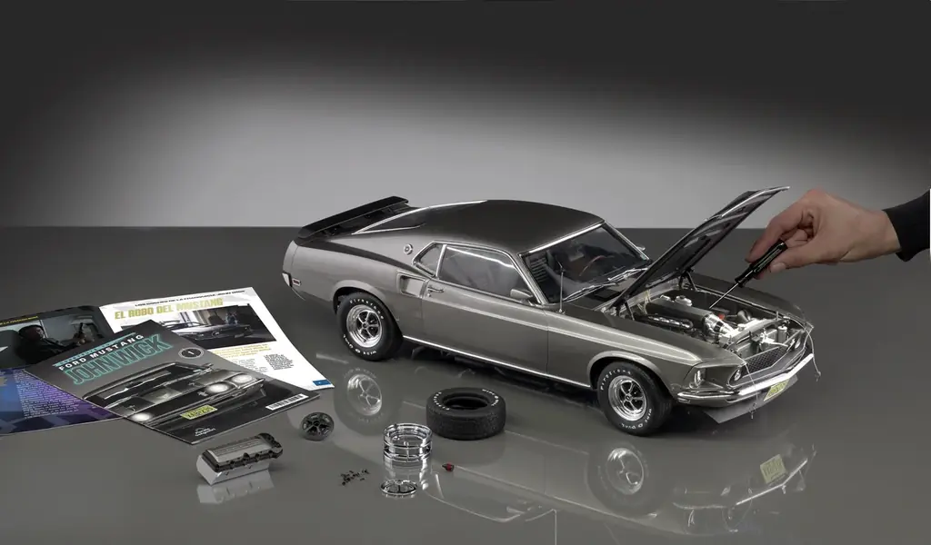 ジョン・ウィックを象徴する劇中車が1/8スケールで蘇る『マスタング BOSS429 ジョン・ウィック モデルをつくる』ウェブ限定販売 2026年8月25日(火)予約開始 画像 5