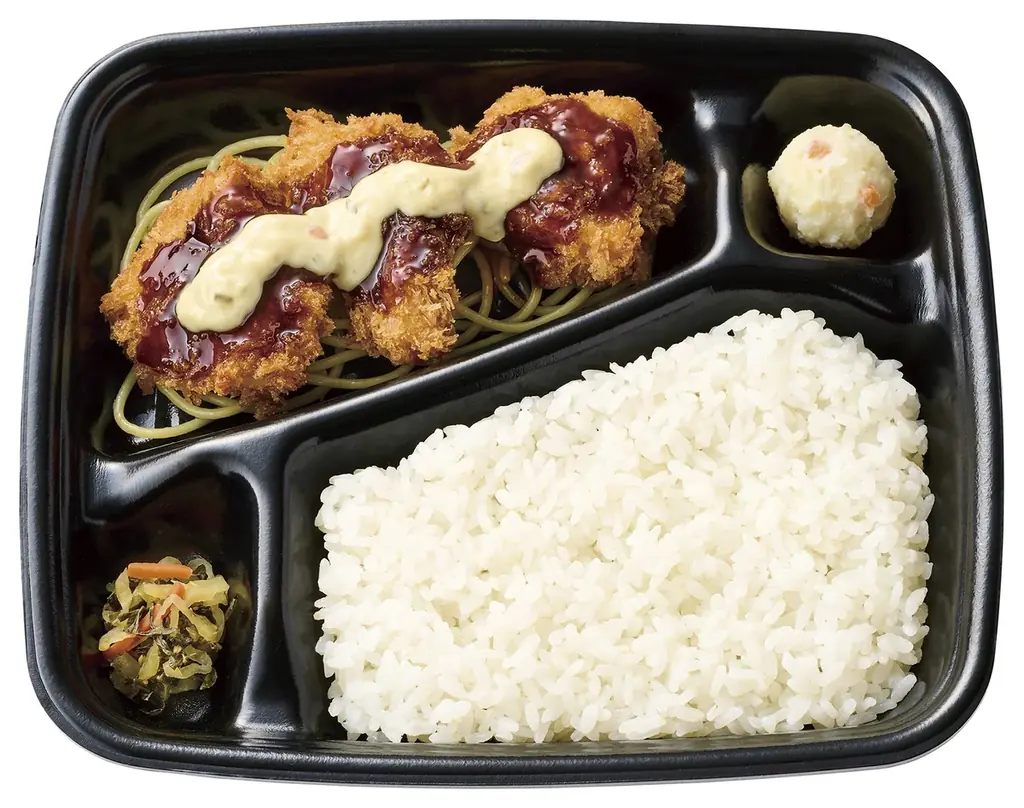 「ほっともっと」濃厚ソースとタルタルで味わう！『3コ入りとりかつタル弁当』『5コ入りとりかつタル弁当』新発売 画像 2