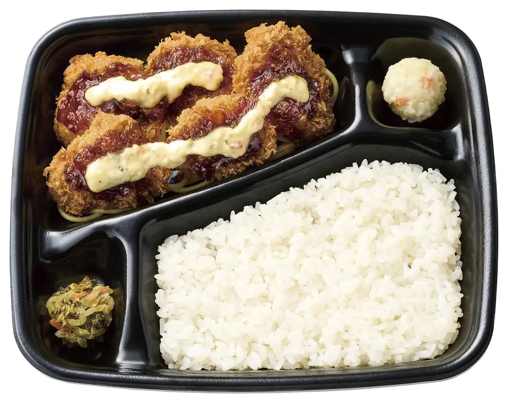 「ほっともっと」濃厚ソースとタルタルで味わう！『3コ入りとりかつタル弁当』『5コ入りとりかつタル弁当』新発売 画像 3