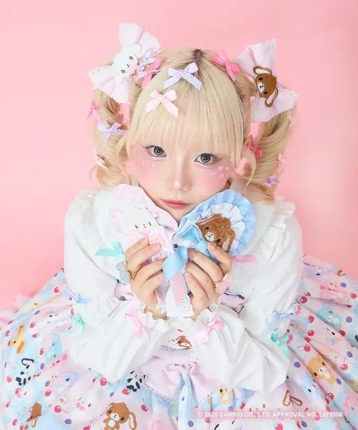 【Chalmiere】 ×【シュガーバニーズ】ポップでキュートなスペシャルコラボレーションアイテムが登場！ 画像 16