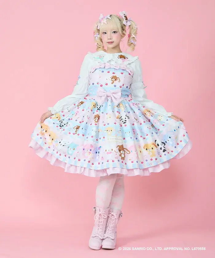 【Chalmiere】 ×【シュガーバニーズ】ポップでキュートなスペシャルコラボレーションアイテムが登場！ 画像 2
