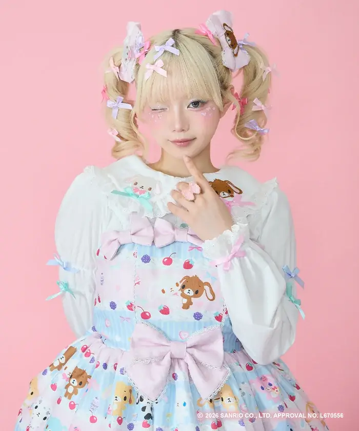 【Chalmiere】 ×【シュガーバニーズ】ポップでキュートなスペシャルコラボレーションアイテムが登場！ 画像 9