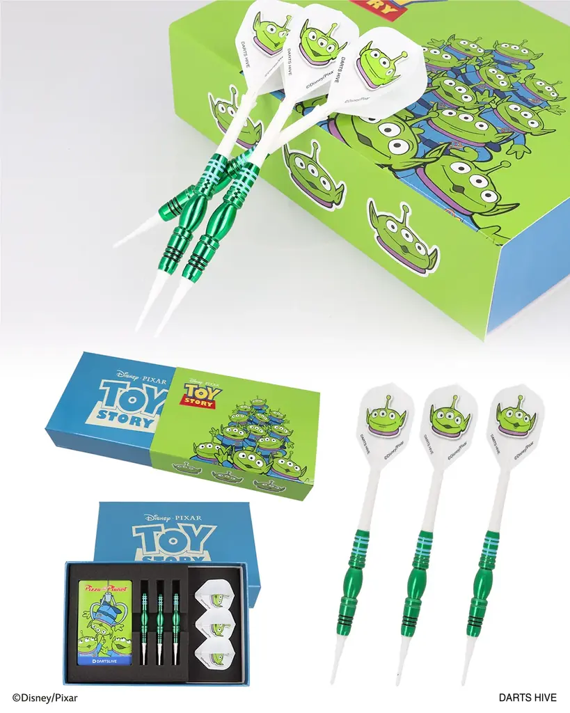 「エイリアン」をデザインした「Pixar Collection ＜トイ・ストーリー＞”BRASSDARTS SET”」発売決定 画像 2