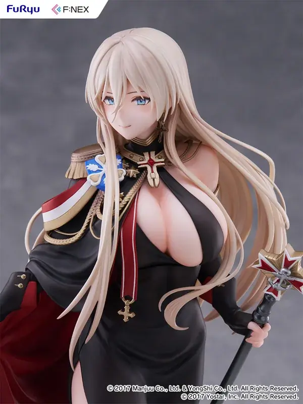『アズールレーン』より、7周年記念イラストをモチーフにした正装姿の「ビスマルク」がフィギュア化。あみあみにて予約受付中。 画像 17