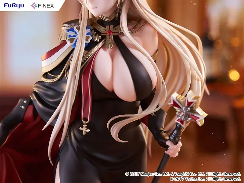 『アズールレーン』より、7周年記念イラストをモチーフにした正装姿の「ビスマルク」がフィギュア化。あみあみにて予約受付中。 画像 8