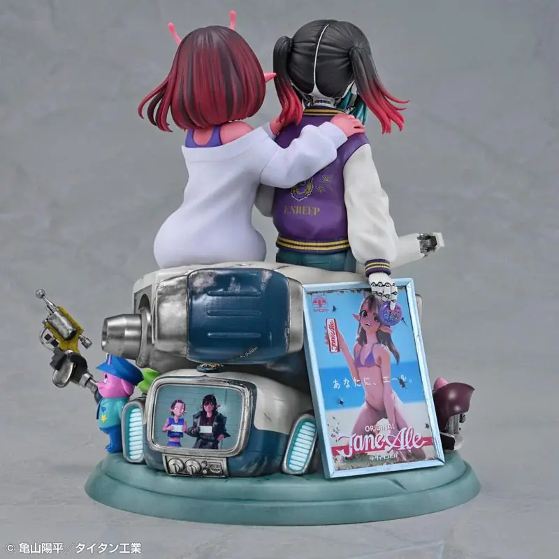 アニメ『銀河特急 ミルキー☆サブウェイ』より、「チハル＆マキナ」がノンスケールフィギュアで登場。あみあみにて予約受付中。 画像 12