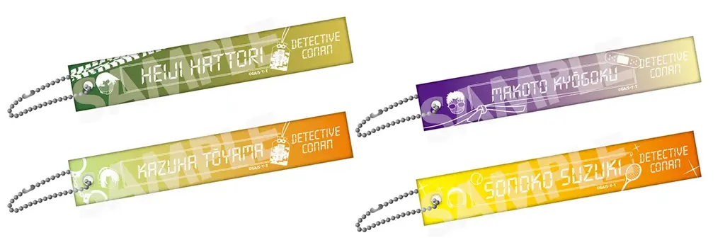 【名探偵コナン】ホテルルームキー風アクリルボールチェーンVol.3・Vol.4・Vol.5・Vol.6の発売が決定!!本日8/26(水)よりご予約受付を開始!! 画像 2