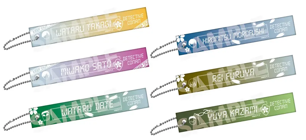 【名探偵コナン】ホテルルームキー風アクリルボールチェーンVol.3・Vol.4・Vol.5・Vol.6の発売が決定!!本日8/26(水)よりご予約受付を開始!! 画像 3