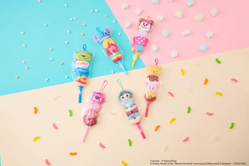 8月27日発売｜スイーツ風ぬいぐるみ『きゃらマロ Disney』