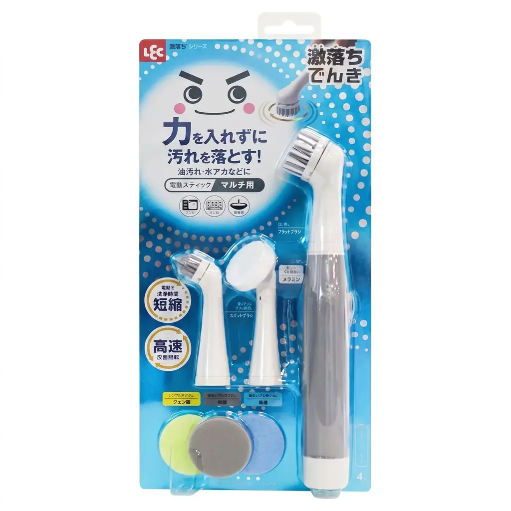 【レック】累計出荷450万個の「トレループ」に新製品展開　　　　　　「第62回JAPAN DIY HOMECENTER SHOW 2026」に出展　　　　　　電動クリーナー「激落ちでんき」も展示 画像 3
