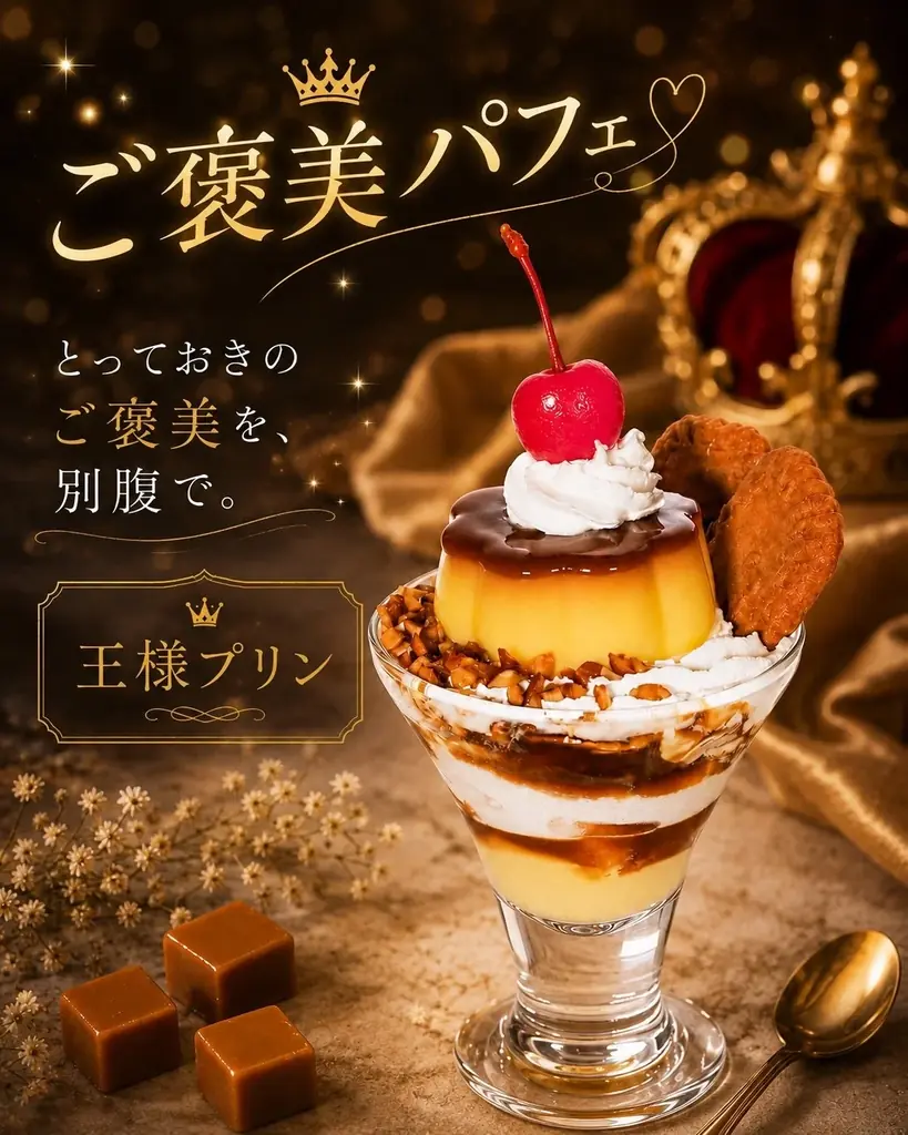 【9月1日(火)スタート】今日の自分に、ご褒美を。「アイスは別腹」の『ご褒美パフェ』全4種が9月限定で登場！ 画像 2